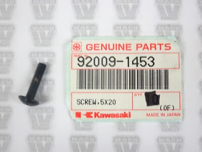 Kawasaki NOS NEW 92009-1453 Screw 5x20 ZG ZX ZG1000 ZX1000