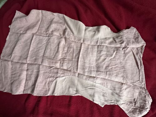 Leinen Kleid altrosa Italy Mode - Bild 4 von 8
