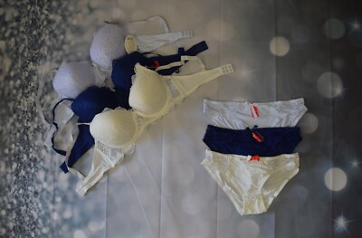 Damen BH Set Neu Damen Dessous  Cup D  Damen Unterwäsche 2Tlg Damen BHSet Sexy