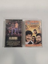 Lot of 2 Alabama Cassette Tapes  Country, AS IS, NOT TESTED