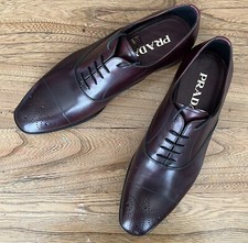 PRADA Classic Brogue Cordovan US 8.5 EU 41.5