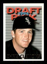 1995 Baseball Topps Chris Clemons Chicago White Sox #551 DP RC
