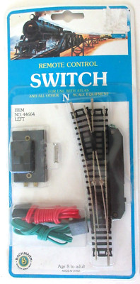 Bachmann Remote Control Switch N Scale 44664 Left Hand    NEW