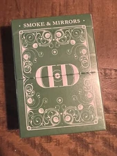 Deluxe Edition Smoke and Mirrors v8, Green Playing Cards Art of Play7️⃣🍀