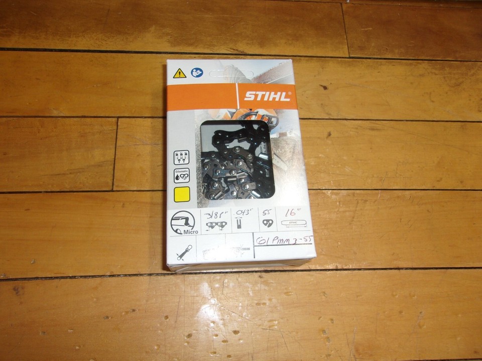 OEM STIHL Chainsaw 16" Rollomatic E GUIDE BAR 3/8P 043 55DL 3005 008 - Foto 2