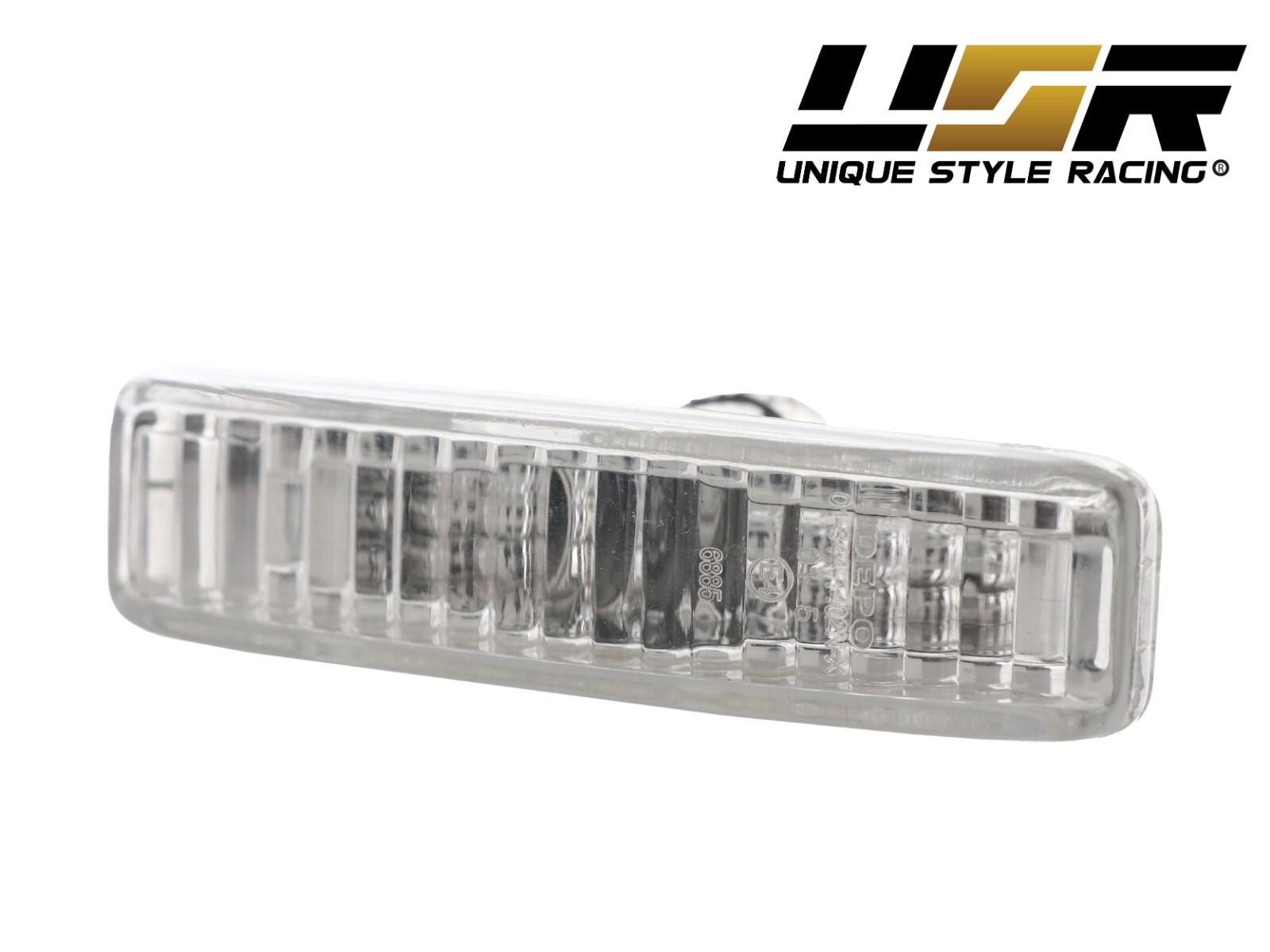 DEPO Ship 1997-2003 BMW 5 Series E39 Euro Clear Side Marker Lights  
