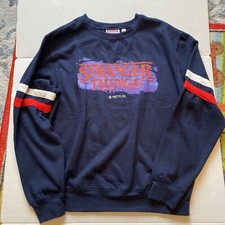 Stranger Things Netflix Size Large Lightweight Crew Neck Sweatshirt EUC
