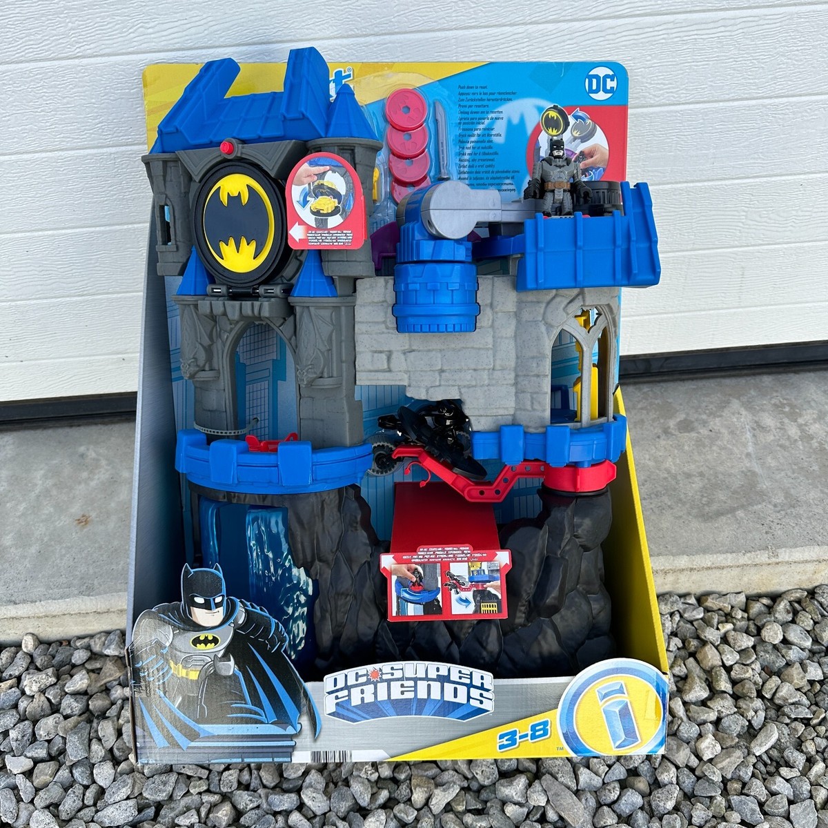 Batcave Super Baticueva Imaginext Walmart Wayne Manor Baticueva