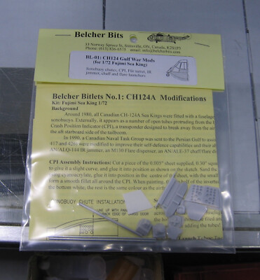Belcher Bits 1/72 BL-01 SEA KING CONVERSION SET