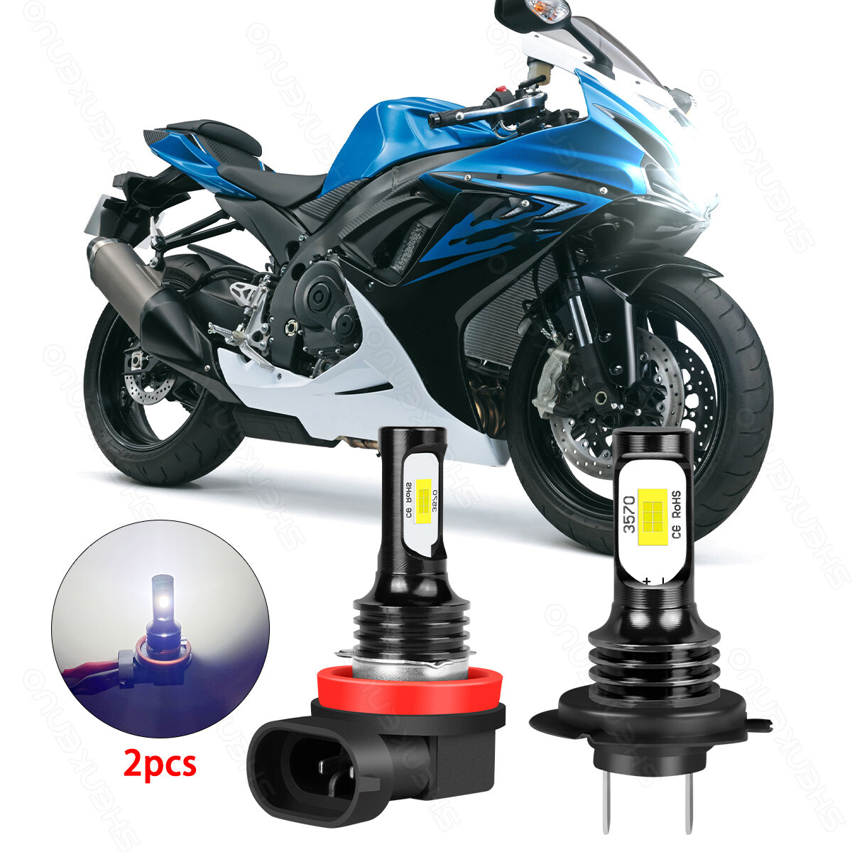 H7 LED Headlight Bulbs Car 6000K White For Suzuki Puerto Rico H7 LED Headlight Bulbs Car 6000K White For Suzuki Puerto Rico
