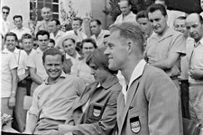 Altes Foto-Negativ, Radrennfahrer Täve Schur DDR 1980