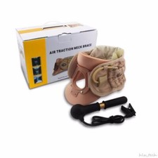 Cervical Collar Neck Support Brace Air Traction Therapy Device Neck Pain Release