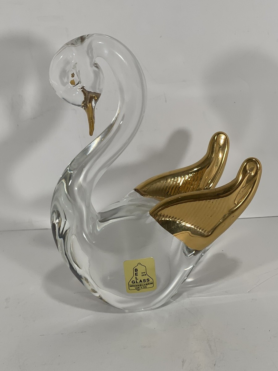 イタリー製ガラススワン