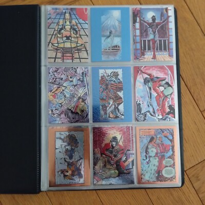 SHI All-Chromium 1995 Comic Bilder Komplettset 90/90 - William Tucci