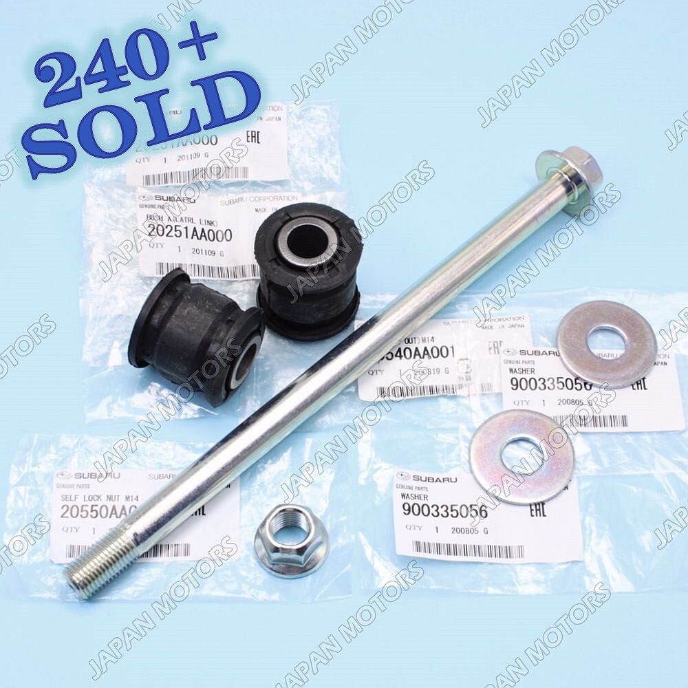 SUBARU LATERAL LINK BOLT & BUSHING KIT IMPREZA WRX LEGACY FORESTER