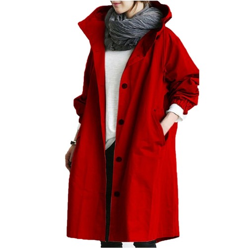 Women Ladies Waist Casual Long-sleeved Jacket Outdoor Windproof Jacket Plus Size - Bild 20 von 21