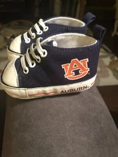 Baby Fanatic Auburn university baby high top shoes 0–6M