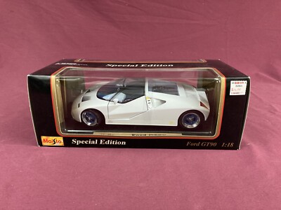 Maisto Special Edition Ford GT90 1/18 Diecast NIB White #31827 | eBay