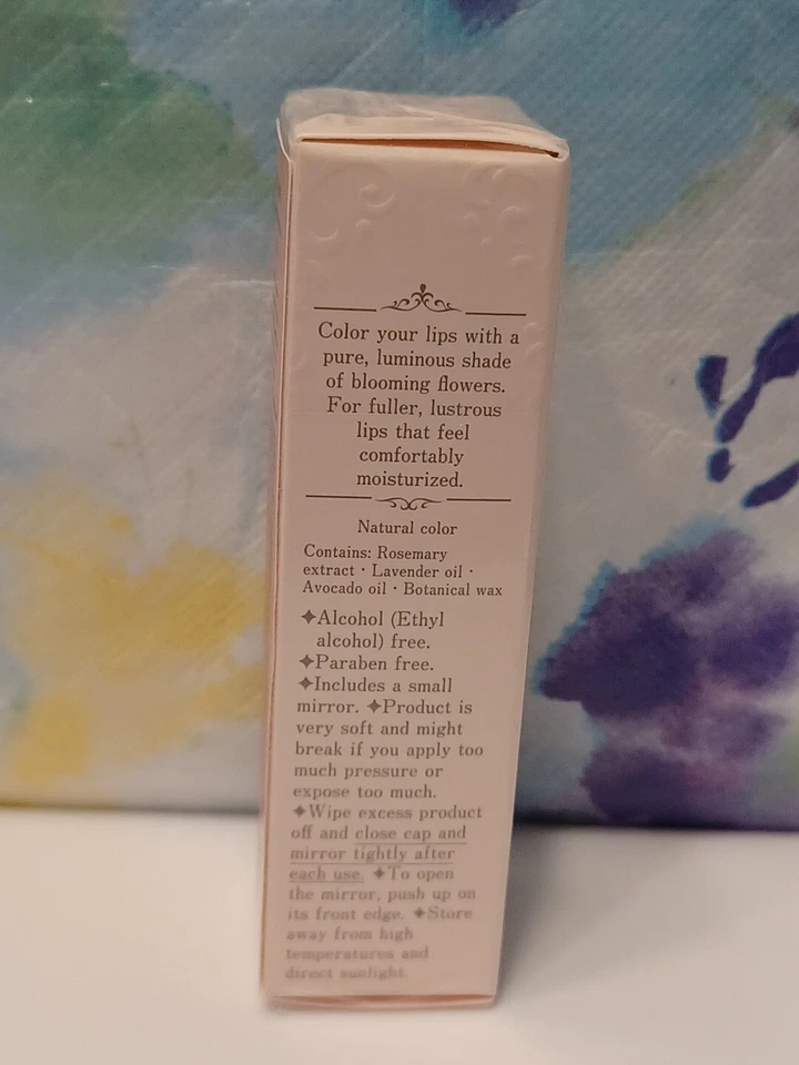 Lápiz labial Jill Stuart Rouge Lip Blossom en naranja Charlotte. Tamaño completo, 3,6 g.  Foto 2 de 4