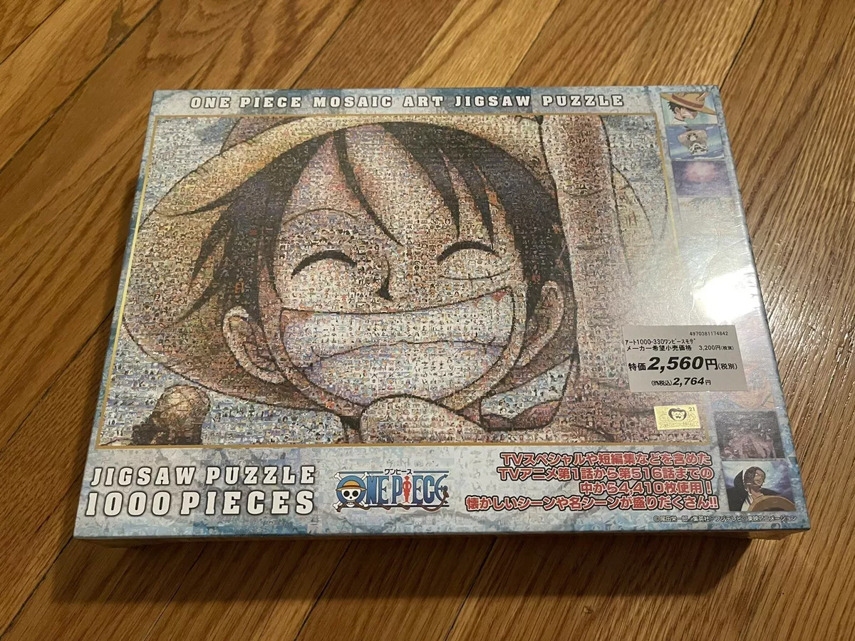 1000 Piece Jigsaw Puzzle by One Piece Mosaic Art Ensky Anime Manga Japan