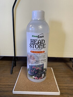 Klean Logik Headstone Cleaner For Graves & Memorials Tombstones Head Stone 8 oz