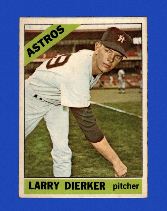 1966 Topps Venezuelan Set-Break #228 Larry Dierker EX-EXMINT *GMCARDS*
