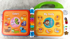 Leap Frog Learning Friends 100 Words Book Educational English Spanish Bilingual