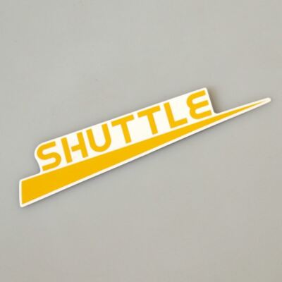 R/H Handle Bar Sticker (Shuttle) for Sinnis Shuttle 125 14-16
