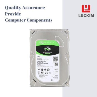 Seagate BarraCuda 1TB Hard Drive ST1000DM010 - 3.5'' 7200 RPM 64MB Cache SATA III