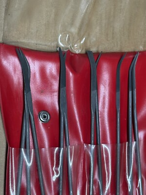 King Double Bent Needle File Set 3 X 180 X 10 Set Of 10 Pieces in Roll