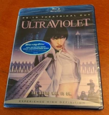 Ultraviolet Blu-ray PG 13 Theatrical Cut Milla Jovovich  Kurt Wimmer  Bright