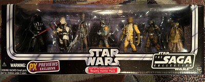 2005 Star Wars, Hunt for the Millennium Falcon: Bounty Hunter 7 Pack, Exclusive!