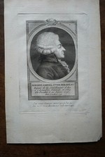 HONORE GABRIEL CTE DE MIRABEAU 1749-1791 PORTRAIT EARLY 19th century