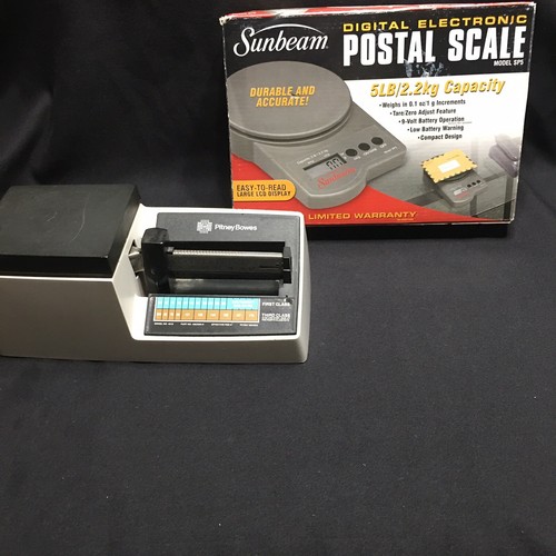 Pitney Bowes Scale Vintage 4916 Sunbeam Postal SP5 Lot Of 2 Scales eBay