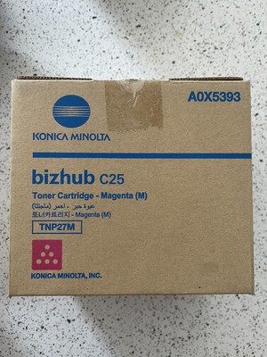 Konica Minolta Bizhub c25 Magenta Toner Cartridge (TNP27M)