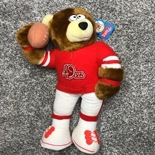 Vintage 1993 San Francisco 49er's Good Stuff SportStuff Teddy Bear Team NFL Tag
