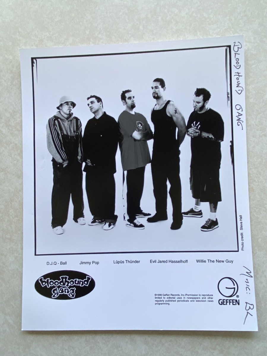 Bloodhound Gang Press Photo 8x10”. Jimmy Pop, Lupus, Geffen