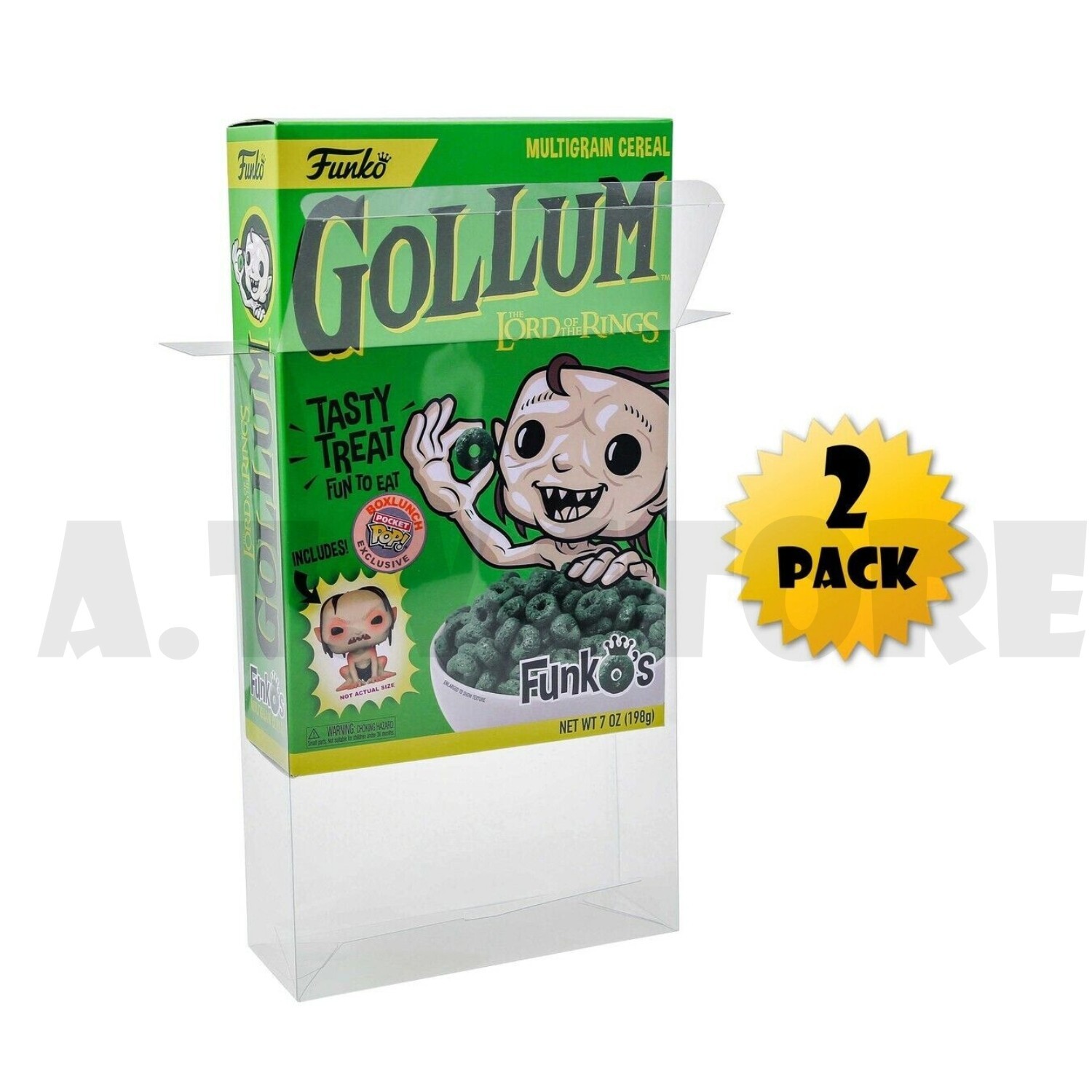 ATV Protectors / Cases For  Funko Cereal Box  (2 pack)
