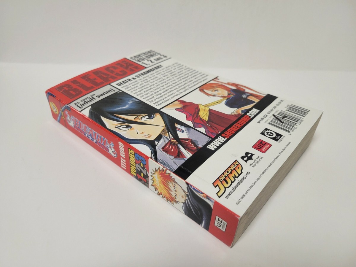 Bleach Death & Strawberry - Volumes 1, 2, 3 - Tite Kubo | eBay
