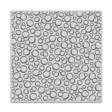 Hero Arts "BUBBLES" Background Cling Bold Prints Stamp 6"x6" 2019