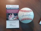 ROLLIE FINGERS autographed signed Rawlings baseball JSA COA ATHLETICS HOF