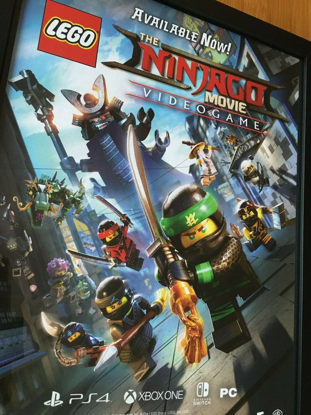 THE LEGO MOVIE OFFICIAL A2 PROMO POSTER (NO GAME) VIDEO GAME POSTER