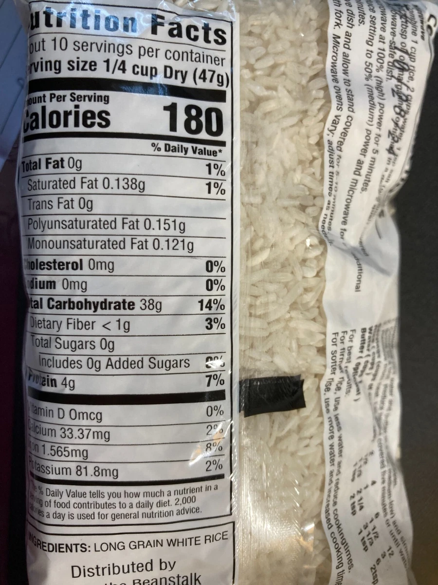 Jack The Beanstalk Long Grain White Rice Reviews Abillion, 45 OFF