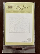 Stampin’ Up! Sizzix Big Shot CLOUDY DAY Textured Impressions Embossing Folder