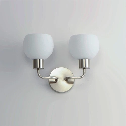 Maxim 11272SW Coraline 2 Light 15"W Bathroom Vanity Light - Picture 6 of 13