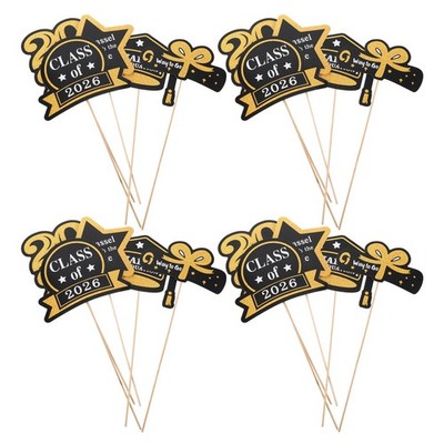20 PCS Grad Accessories Table Decor for Graduation Party Decorations Cap