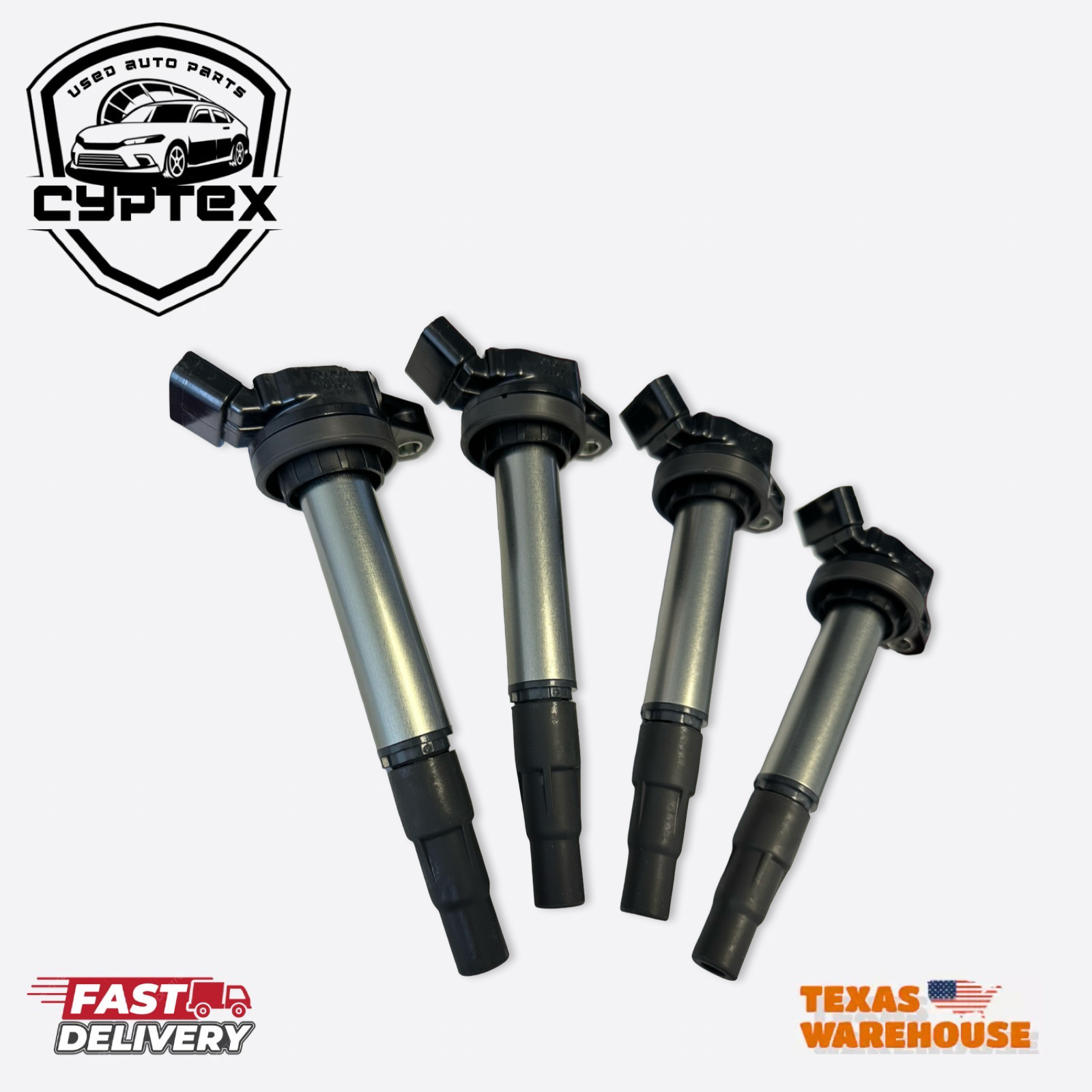 4Pcs Ignition Coil Assy for Toyota Corolla IM 2017-2018 90919-02258