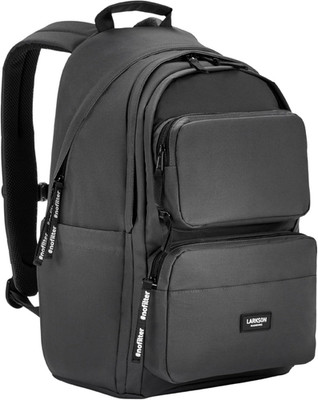 LARKSON Schulrucksack Mädchen & Jungen Teenager Grau - No 3 Advanced - Großer Ru