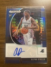 2020-21 Panini Prizm Draft Picks Prospect Blue /149 Alpha Diallo #PA-AD Auto
