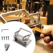 Manueller Holzspalter für Leder, verstellbarer Lederschäler, Maschine für